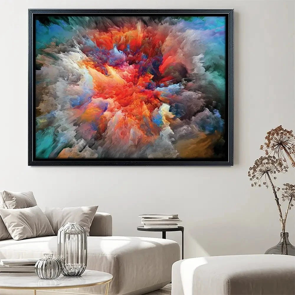 Colourful Explosion Canvas Print Colourful Explosion Canvas Print wall art product agsandrew / Shutterstock