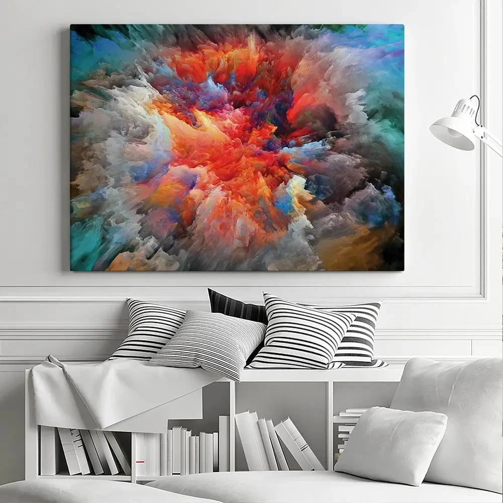 Colourful Explosion Canvas Print Colourful Explosion Canvas Print wall art product agsandrew / Shutterstock