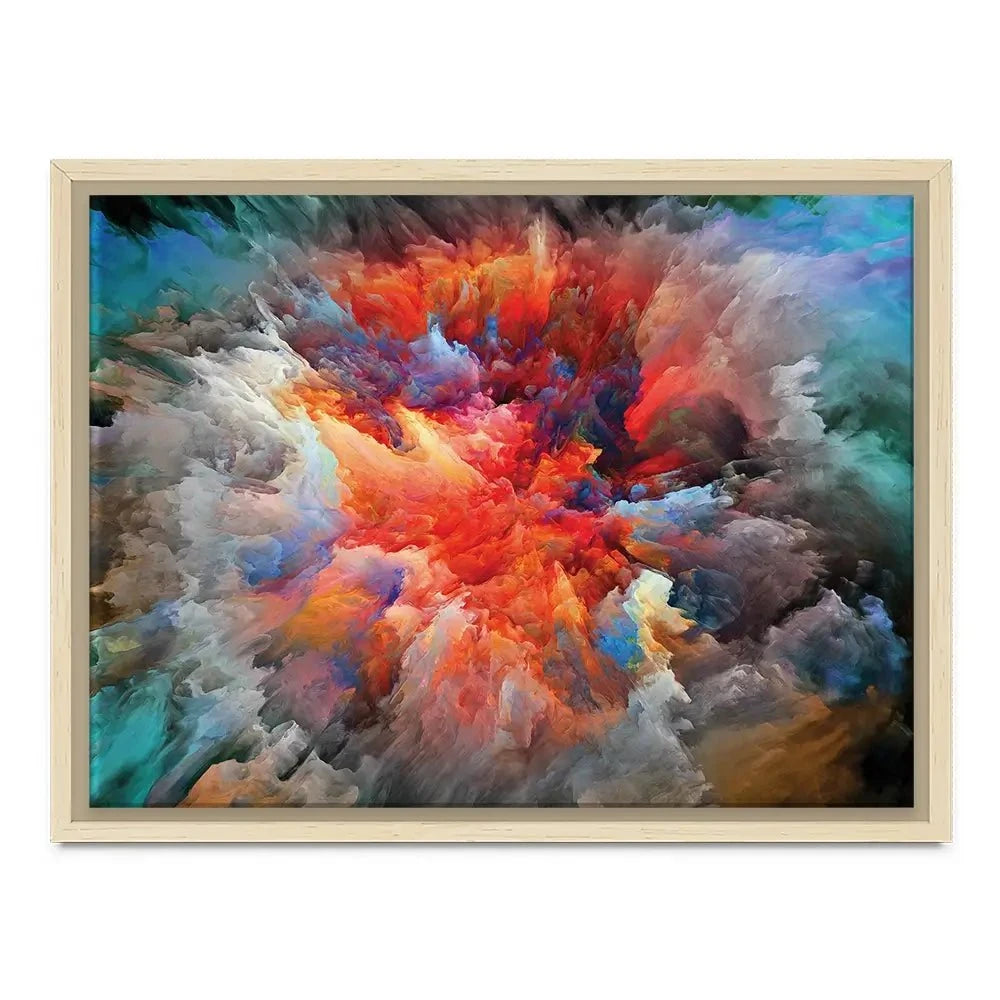 Colourful Explosion Canvas Print Colourful Explosion Canvas Print wall art product agsandrew / Shutterstock