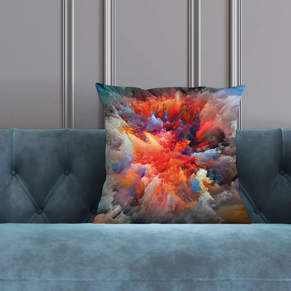 Colourful Explosion Cushion Colourful Explosion Cushion wall art product agsandrew / Shutterstock