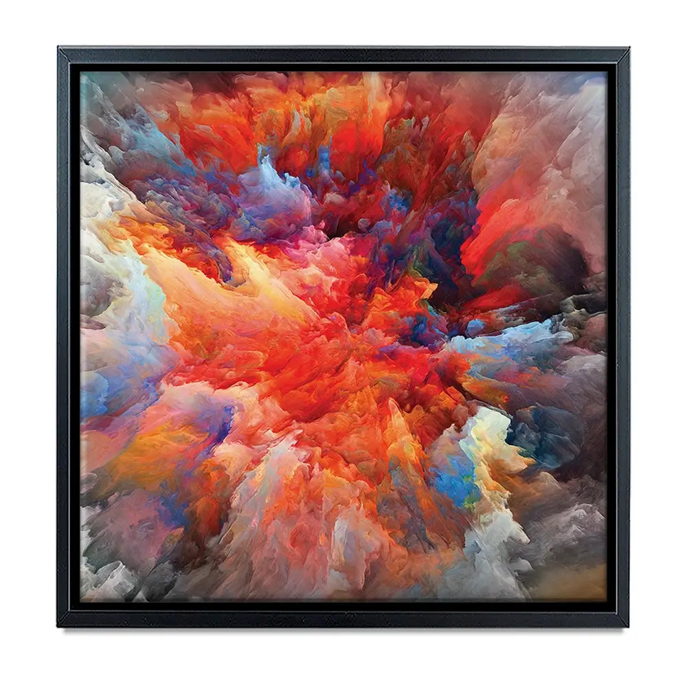 Colourful Explosion Oversized Canvas Print Colourful Explosion Oversized Canvas Print wall art product Art Print Shop