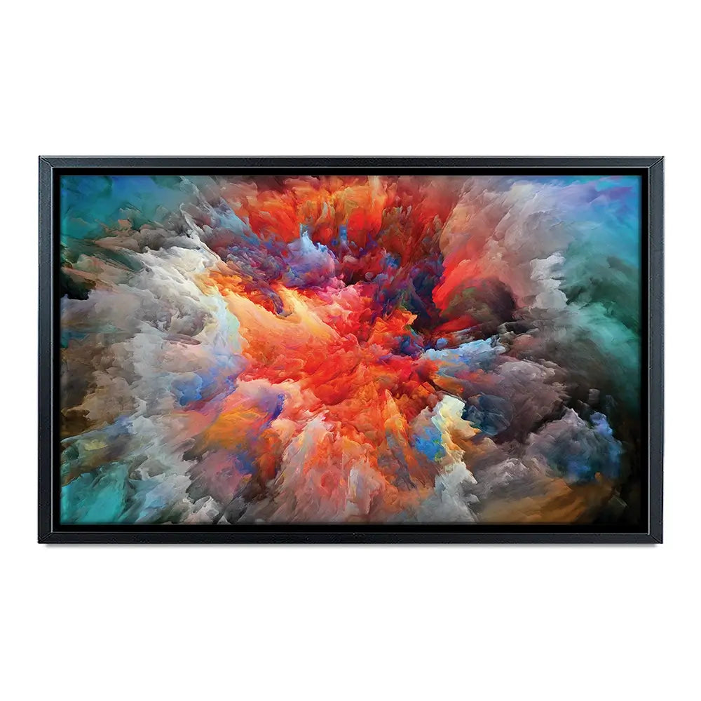 Colourful Explosion Oversized Canvas Print Colourful Explosion Oversized Canvas Print wall art product Art Print Shop