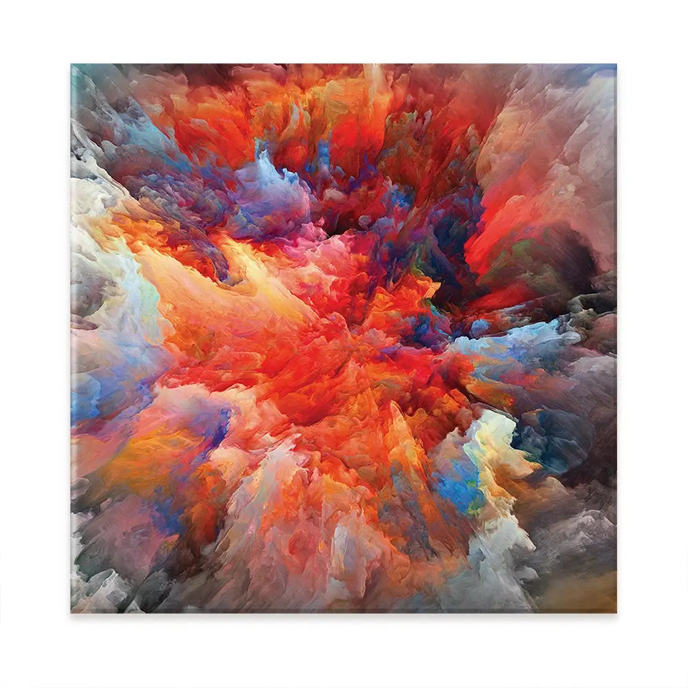 Colourful Explosion Oversized Canvas Print Colourful Explosion Oversized Canvas Print wall art product Art Print Shop