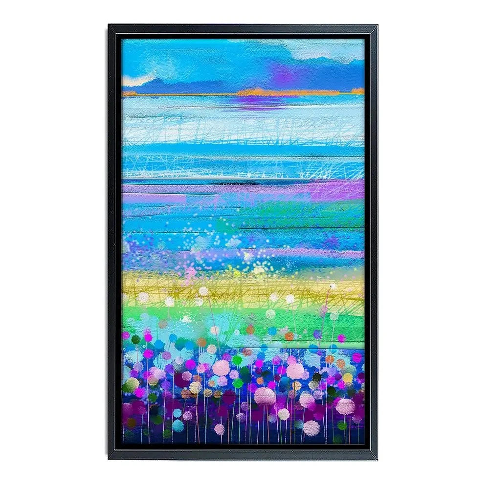 Colourful Floral Portrait Canvas Print Colourful Floral Portrait Canvas Print wall art product pluie_r / Shutterstock
