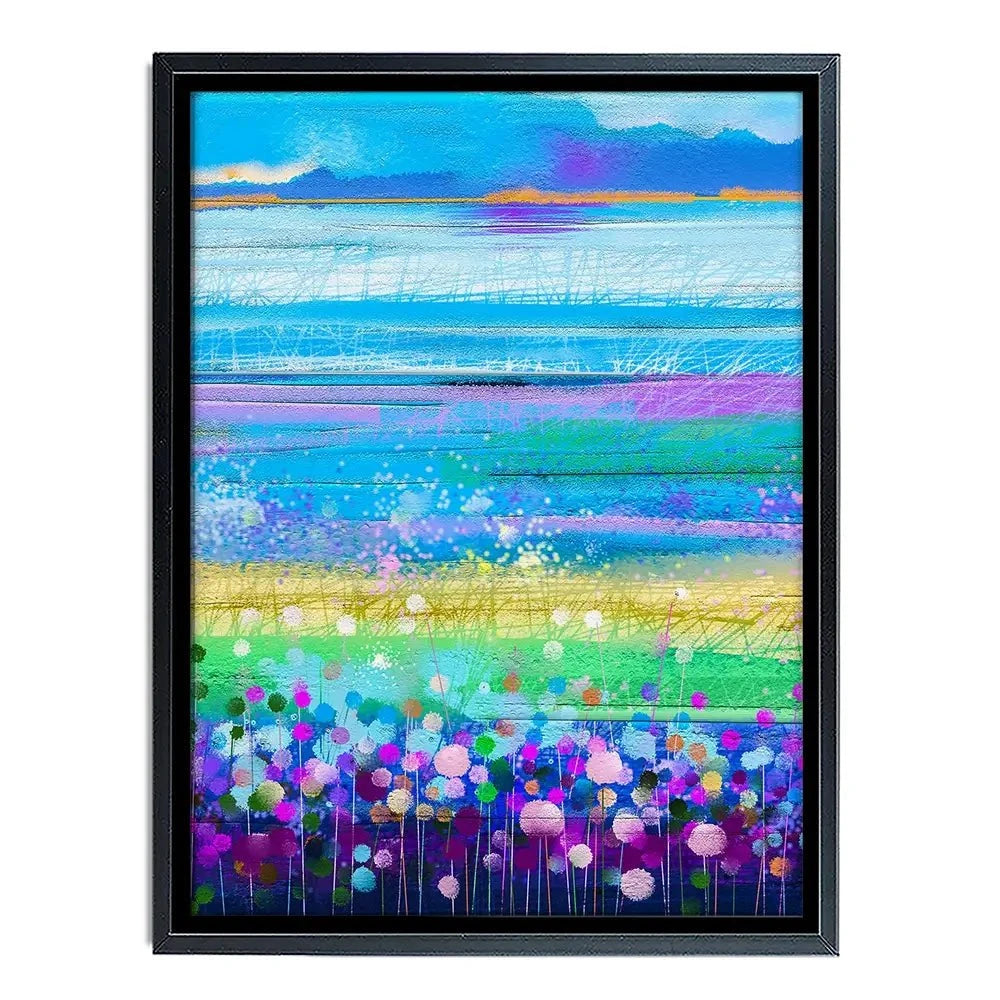 Colourful Floral Portrait Canvas Print Colourful Floral Portrait Canvas Print wall art product pluie_r / Shutterstock