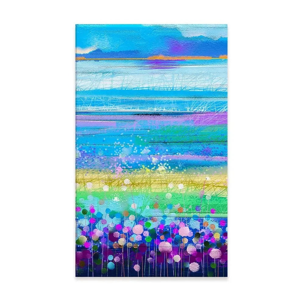 Colourful Floral Portrait Canvas Print Colourful Floral Portrait Canvas Print wall art product pluie_r / Shutterstock