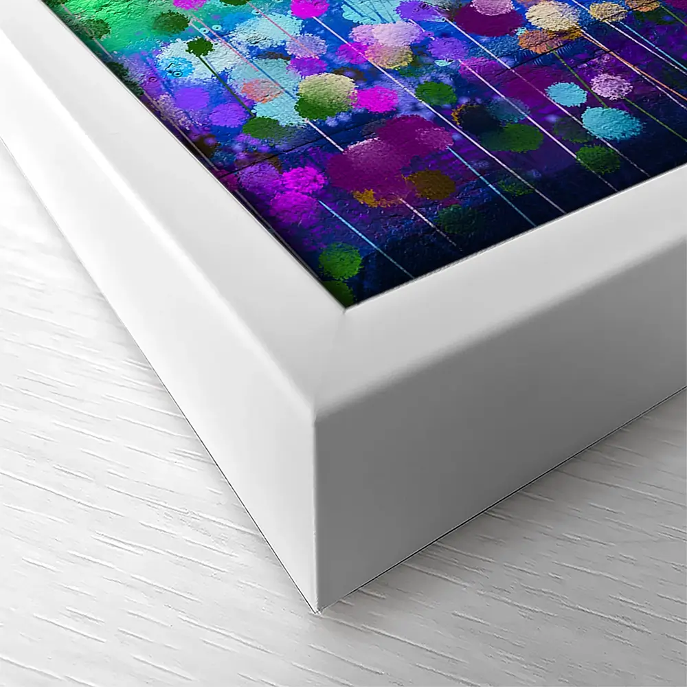 Colourful Floral Portrait Canvas Print Colourful Floral Portrait Canvas Print wall art product pluie_r / Shutterstock