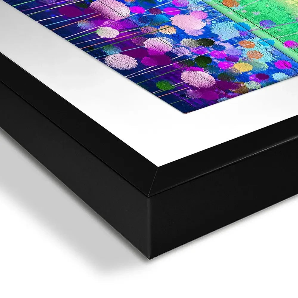 Colourful Floral Portrait Framed Art Print Colourful Floral Portrait Framed Art Print wall art product pluie_r / Shutterstock