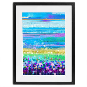Colourful Floral Portrait Framed Art Print Colourful Floral Portrait Framed Art Print wall art product pluie_r / Shutterstock