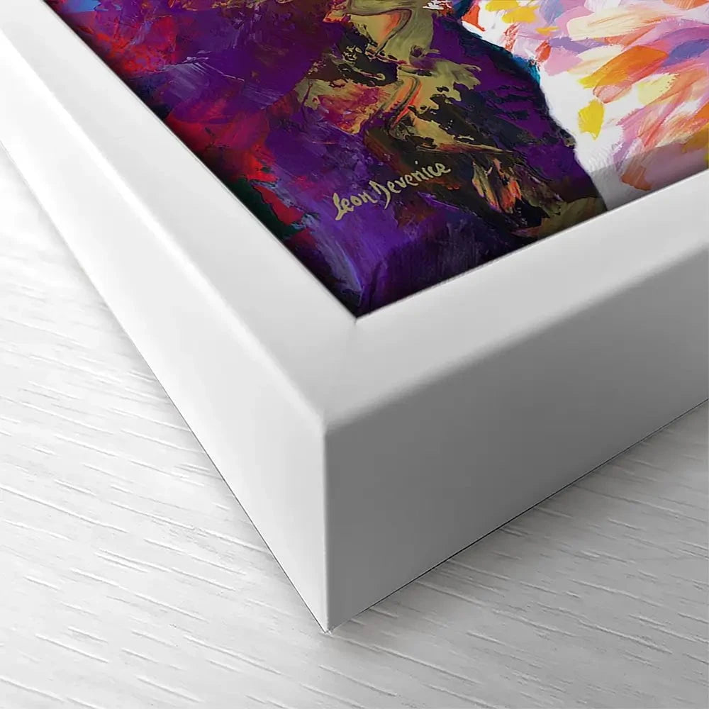 Colourful Freddie Mercury Canvas Print Colourful Freddie Mercury Canvas Print wall art product Leon Devenice