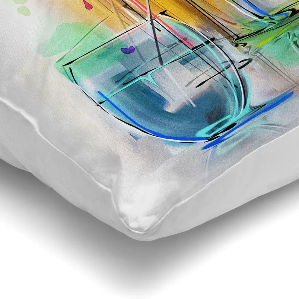 Colourful Glasses Cushion Colourful Glasses Cushion wall art product Teni / Shutterstock