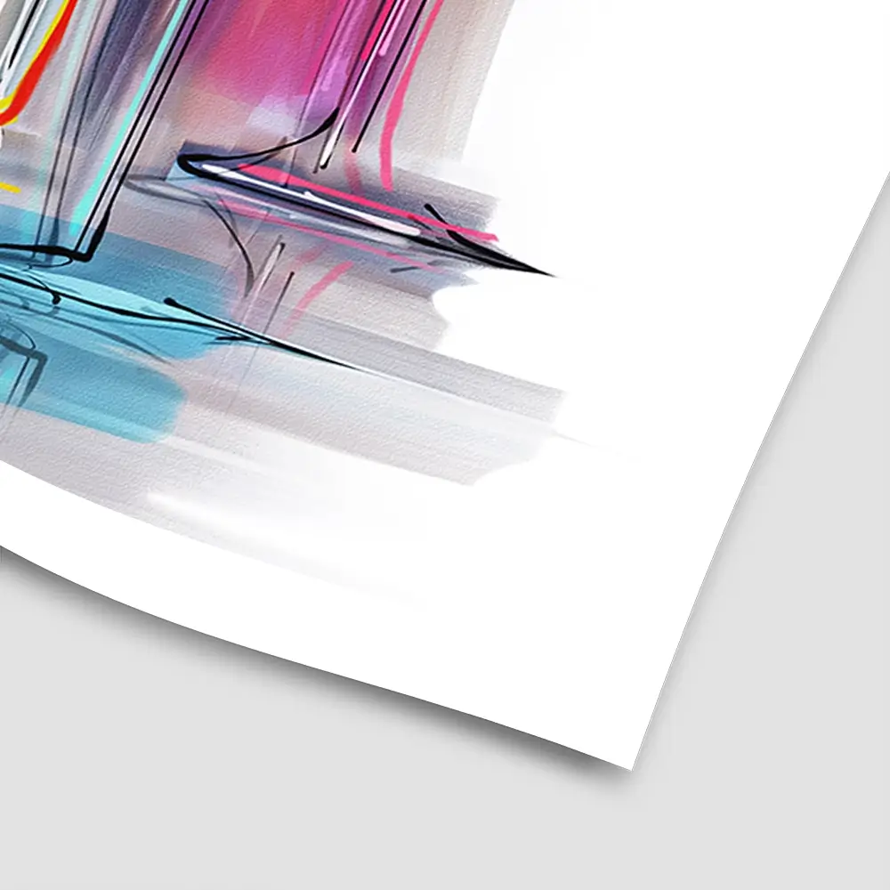 Colourful Glasses Square Art Print Colourful Glasses Square Art Print wall art product Teni / Shutterstock