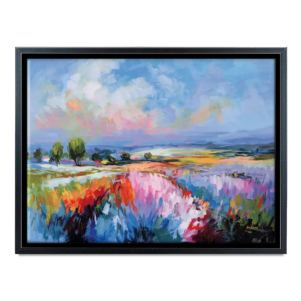 Colourful Landscape Impressions Canvas Print Colourful Landscape Impressions Canvas Print wall art product Leon Devenice
