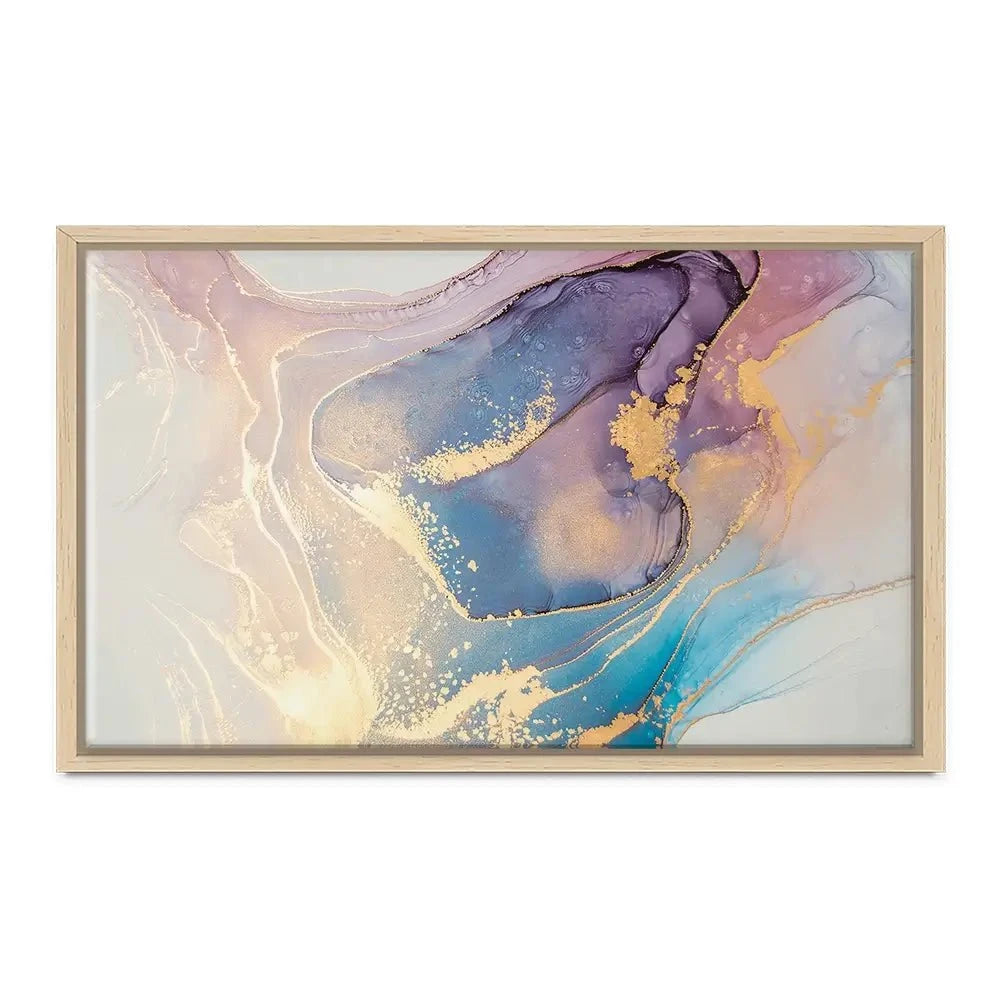 Colourful Marble Canvas Print Colourful Marble Canvas Print wall art product coldsun777 / Shutterstock