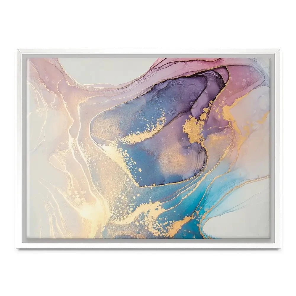 Colourful Marble Canvas Print Colourful Marble Canvas Print wall art product coldsun777 / Shutterstock