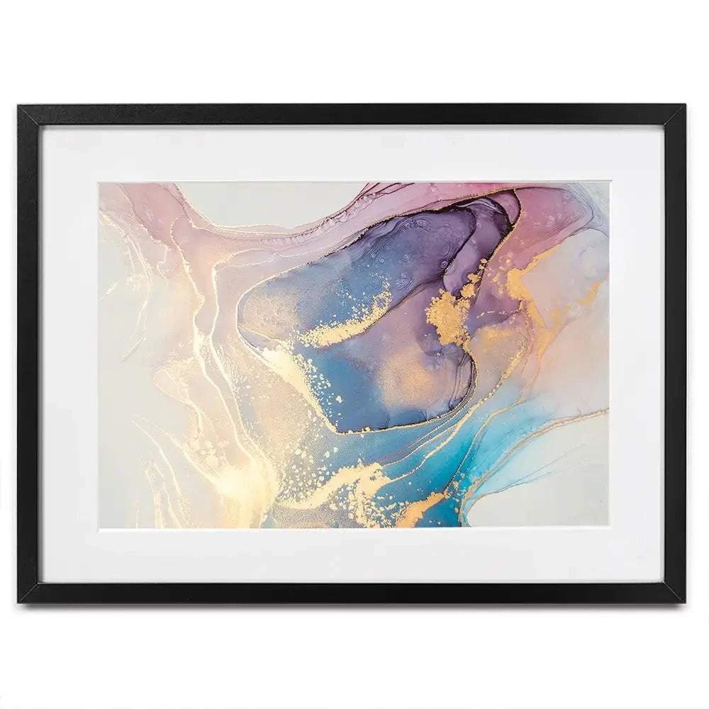 Colourful Marble Framed Art Print Colourful Marble Framed Art Print wall art product coldsun777 / Shutterstock