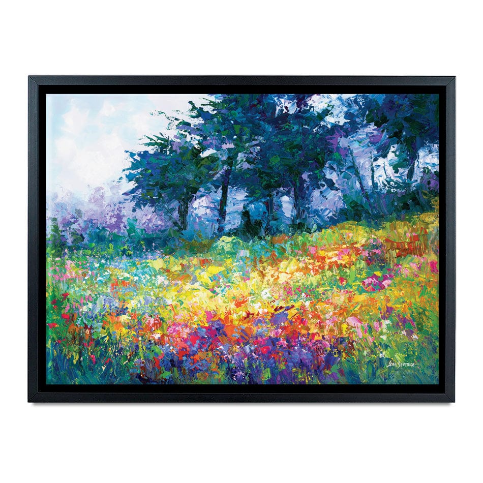 Colourful Meadow Of Wildflowers Canvas Print wall art product Leon Devenice