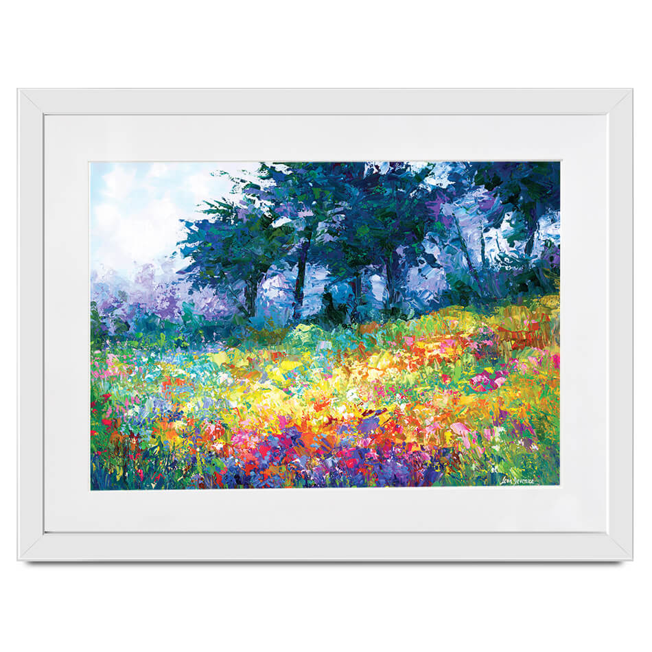 Colourful Meadow Of Wildflowers Framed Art Print Colourful Meadow Of Wildflowers Framed Art Print wall art product Leon Devenice