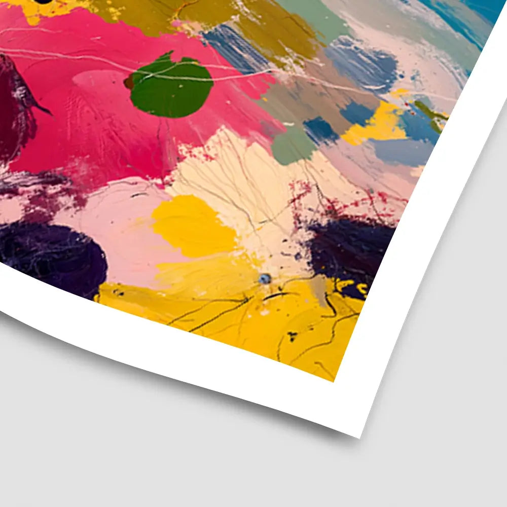 Colourful Mix Art Print Colourful Mix Art Print wall art product IAmHomeStudio