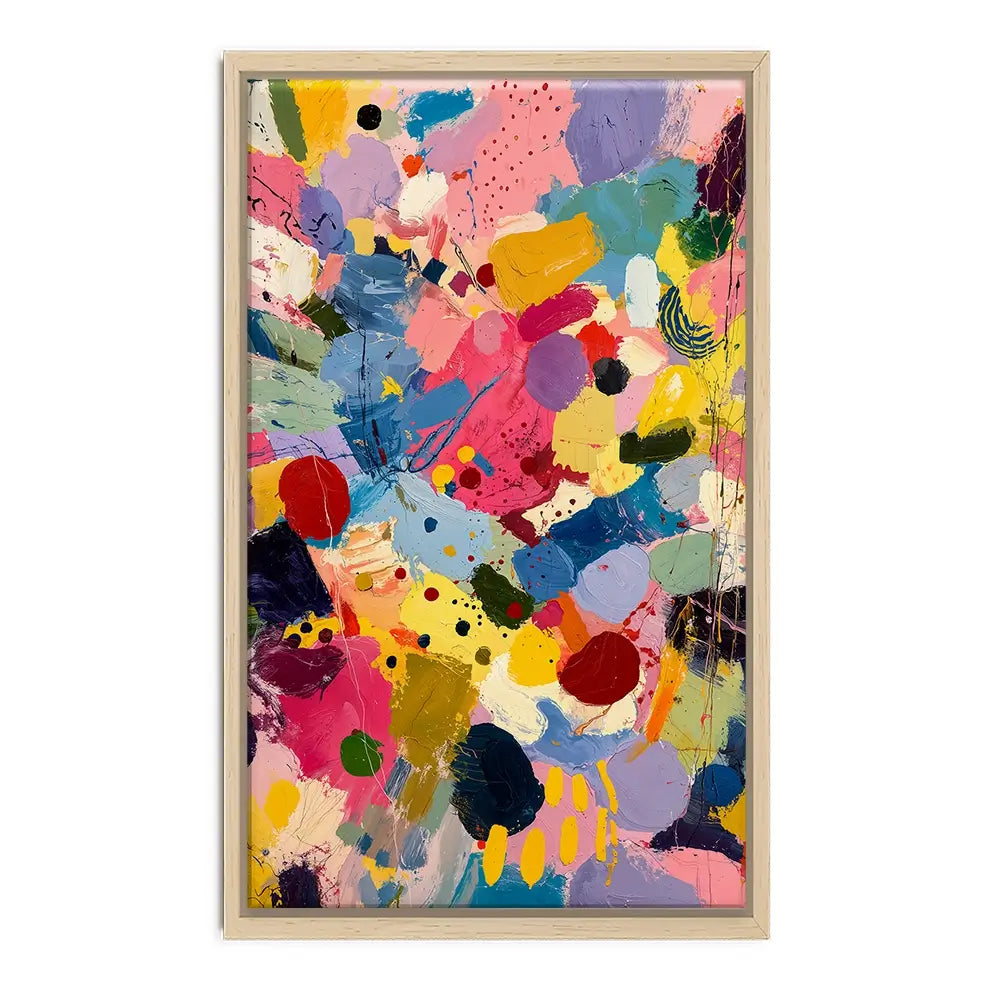Colourful Mix Canvas Print Colourful Mix Canvas Print wall art product IAmHomeStudio