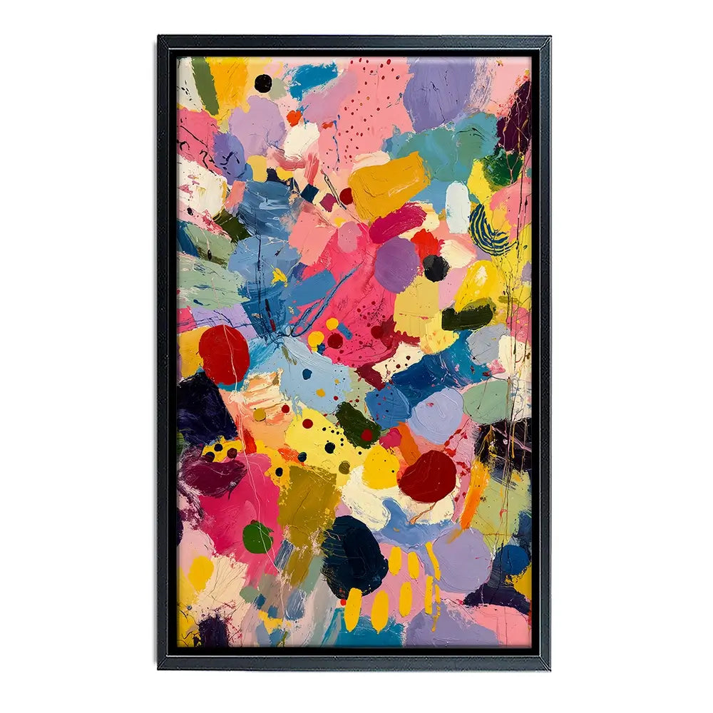 Colourful Mix Canvas Print Colourful Mix Canvas Print wall art product IAmHomeStudio