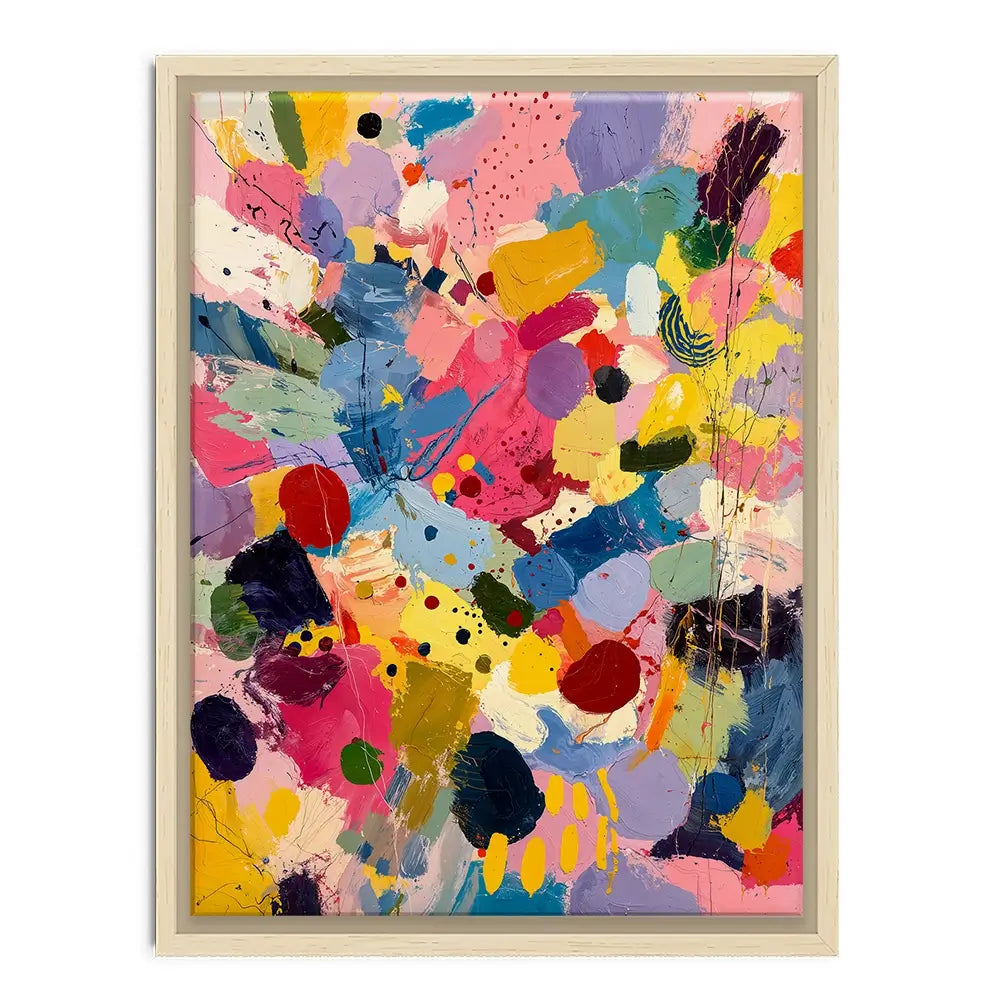 Colourful Mix Canvas Print Colourful Mix Canvas Print wall art product IAmHomeStudio