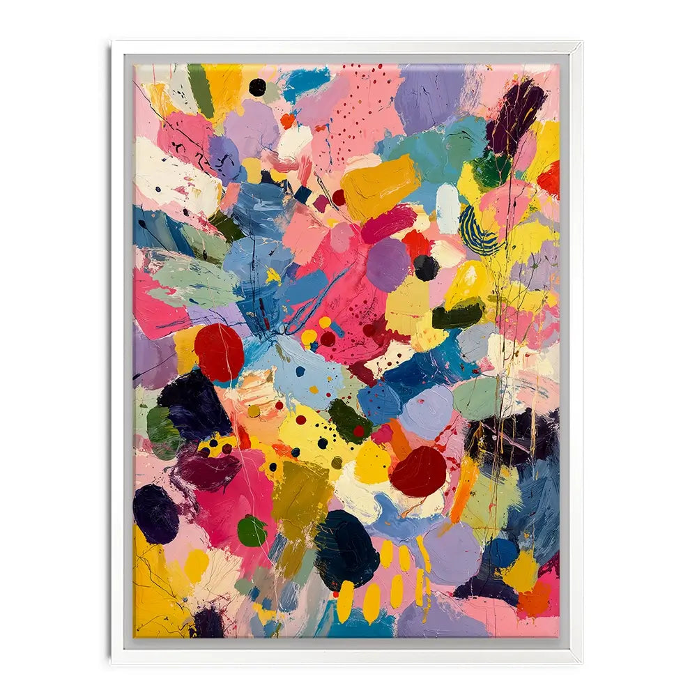 Colourful Mix Canvas Print Colourful Mix Canvas Print wall art product IAmHomeStudio