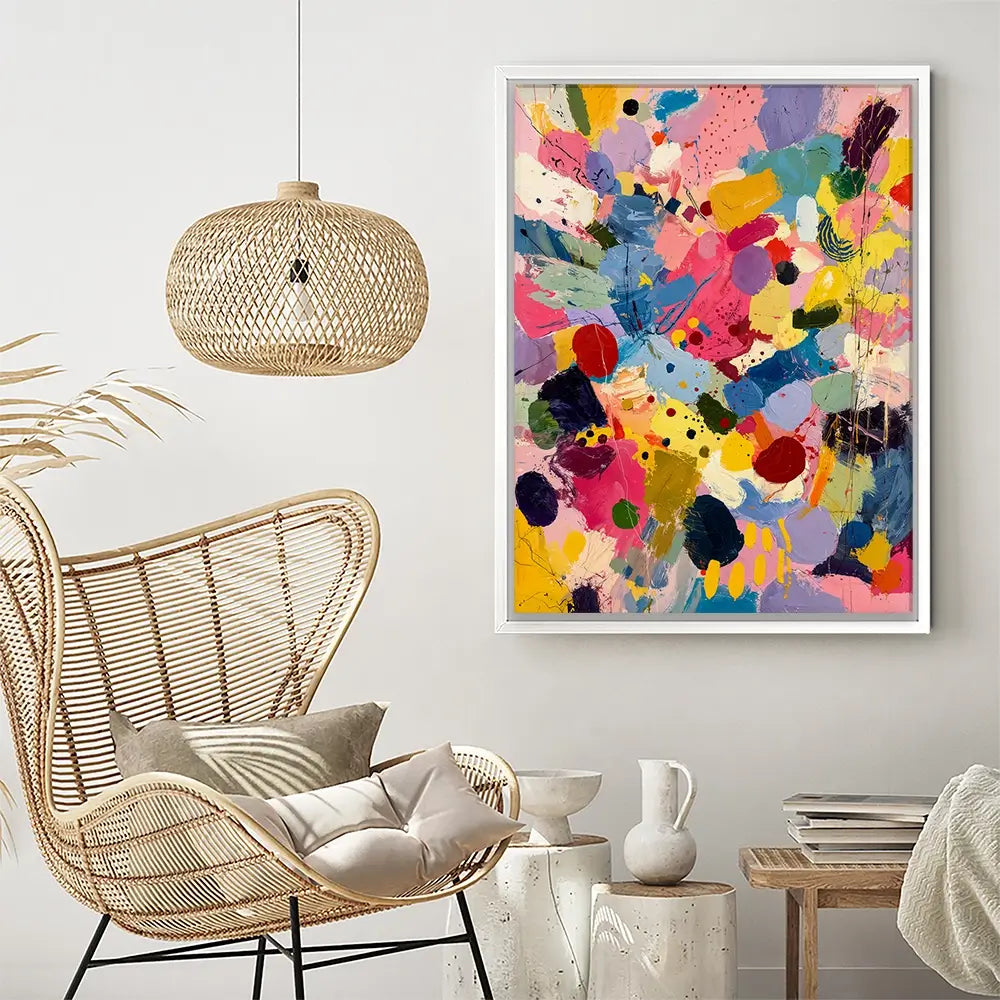 Colourful Mix Canvas Print Colourful Mix Canvas Print wall art product IAmHomeStudio