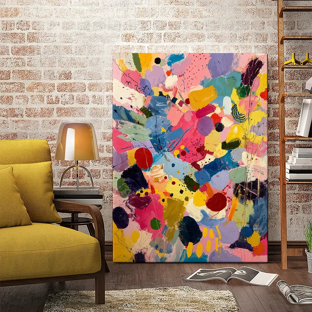 Colourful Mix Canvas Print Colourful Mix Canvas Print wall art product IAmHomeStudio