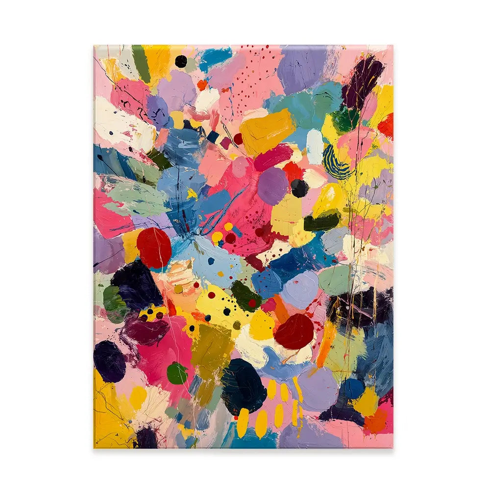 Colourful Mix Canvas Print Colourful Mix Canvas Print wall art product IAmHomeStudio