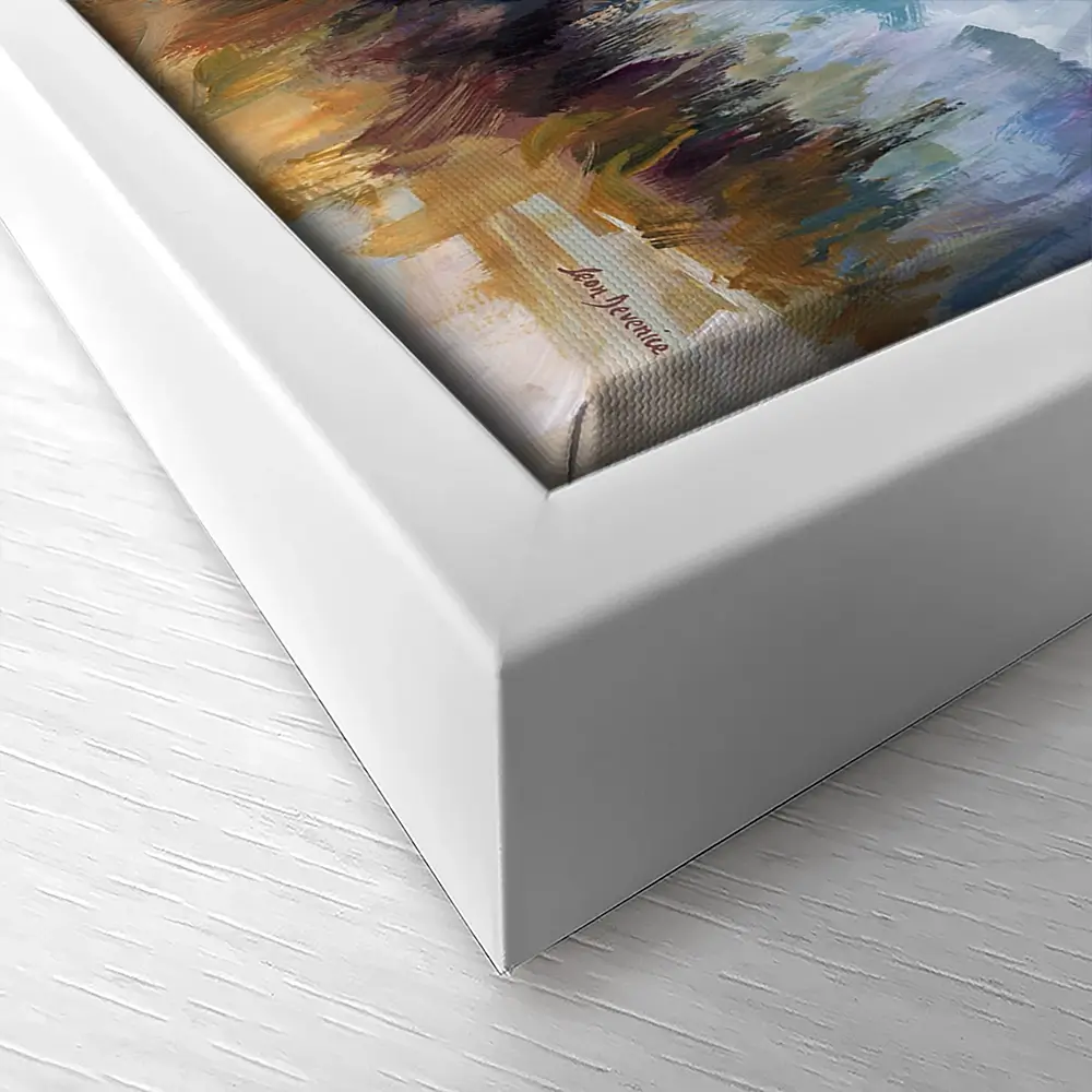 Colourful Mountain Impressions Canvas Print Colourful Mountain Impressions Canvas Print wall art product Leon Devenice