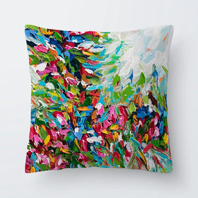Colourful Nature Cushion Colourful Nature Cushion wall art product Olga Tkachyk