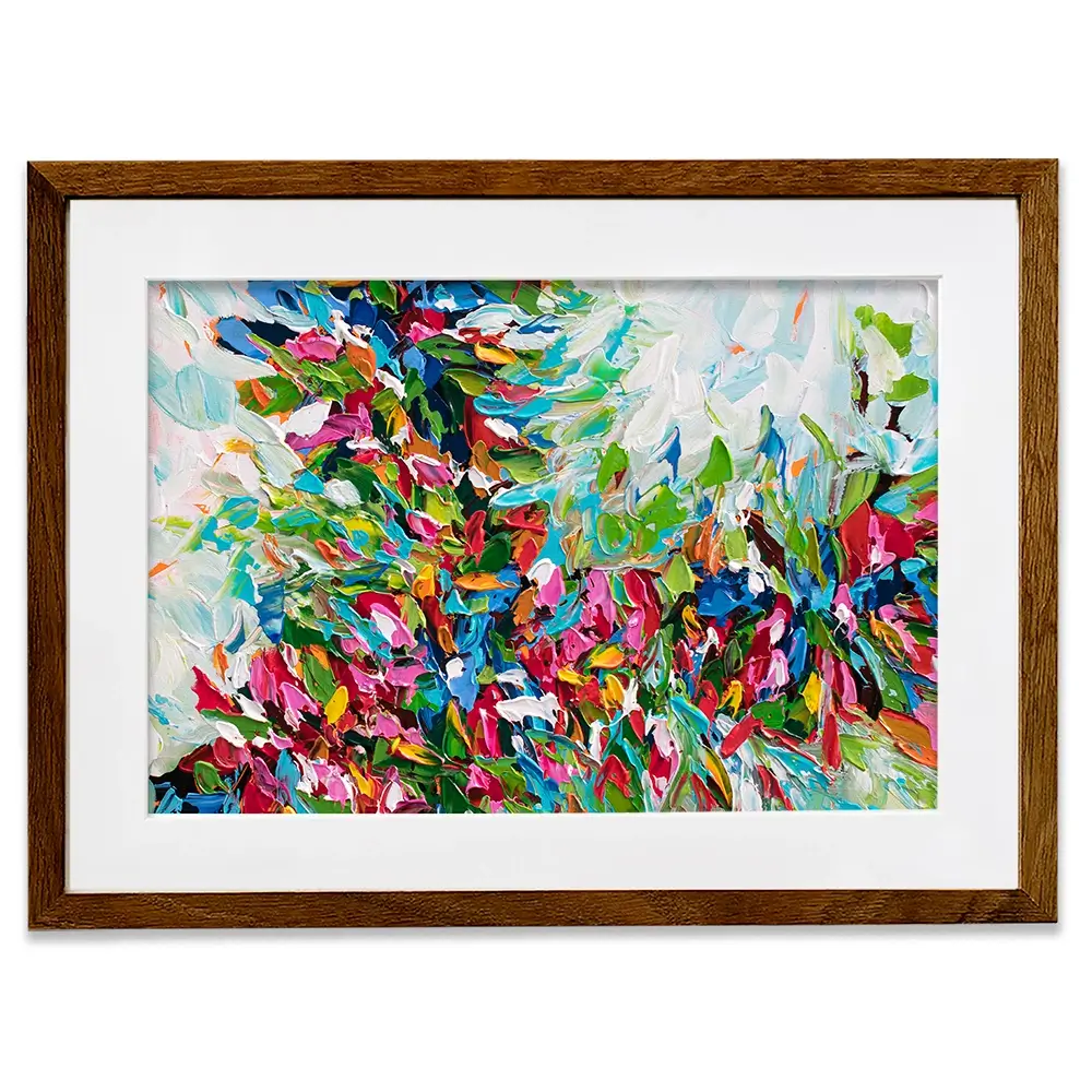 Colourful Nature Framed Art Print Colourful Nature Framed Art Print wall art product Olga Tkachyk
