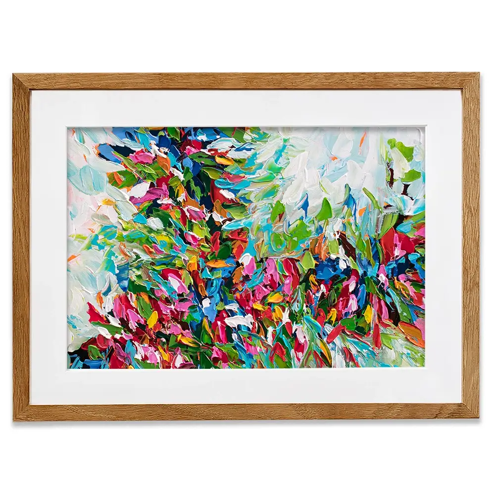 Colourful Nature Framed Art Print Colourful Nature Framed Art Print wall art product Olga Tkachyk