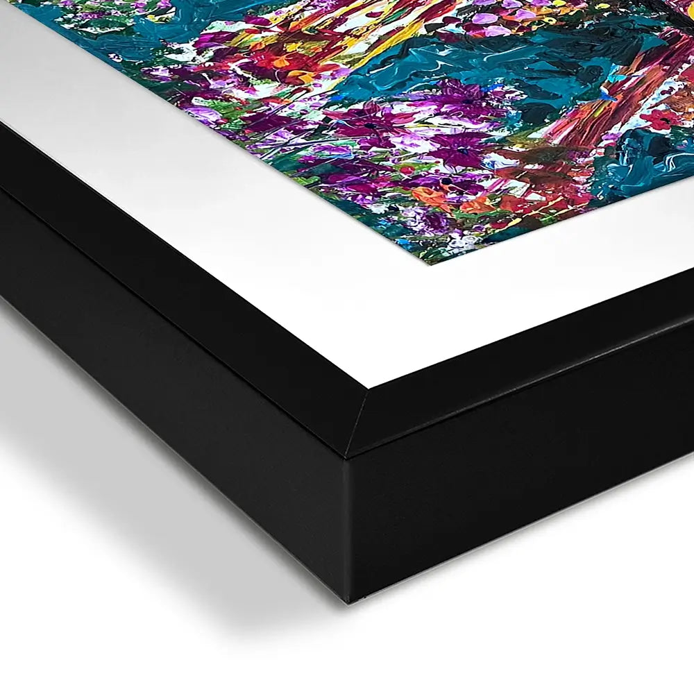 Colourful Parrots Framed Art Print Colourful Parrots Framed Art Print wall art product Jo Mulligan