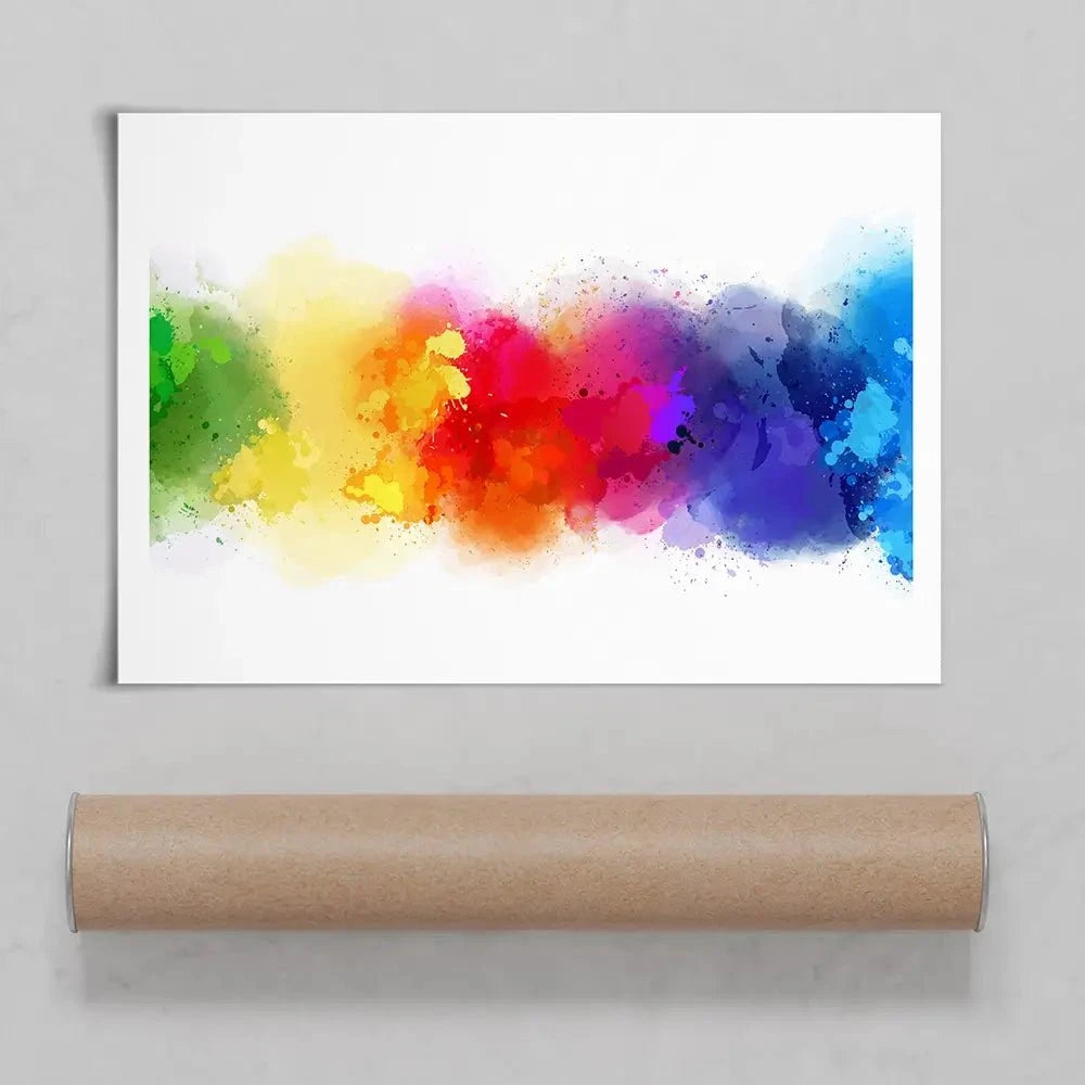 Colourful Rainbow Art Print Colourful Rainbow Art Print wall art product MiTo Design / Shutterstock