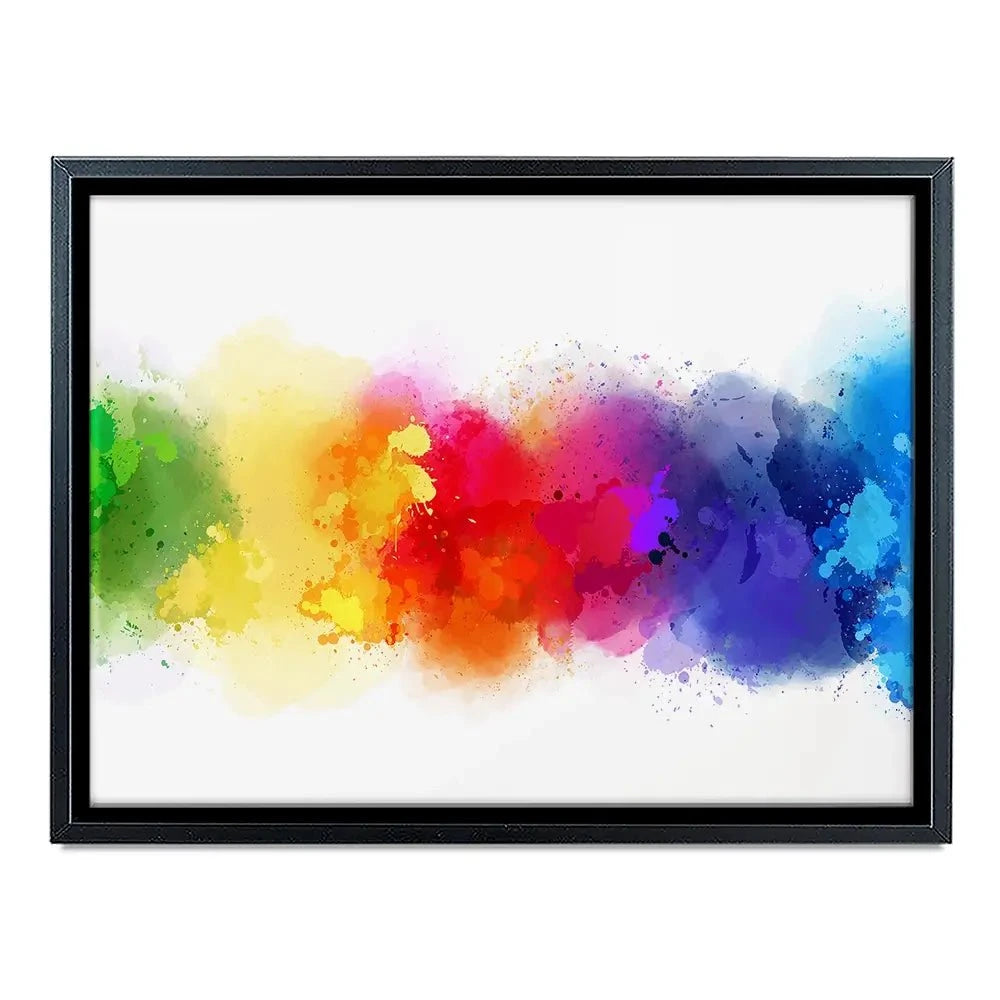 Colourful Rainbow Canvas Print Colourful Rainbow Canvas Print wall art product MiTo Design / Shutterstock