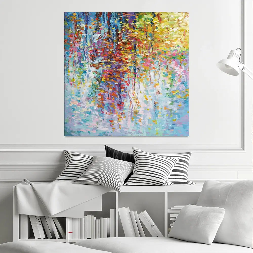 Colourful Reflections 2 Canvas Print Colourful Reflections 2 Canvas Print wall art product Leon Devenice