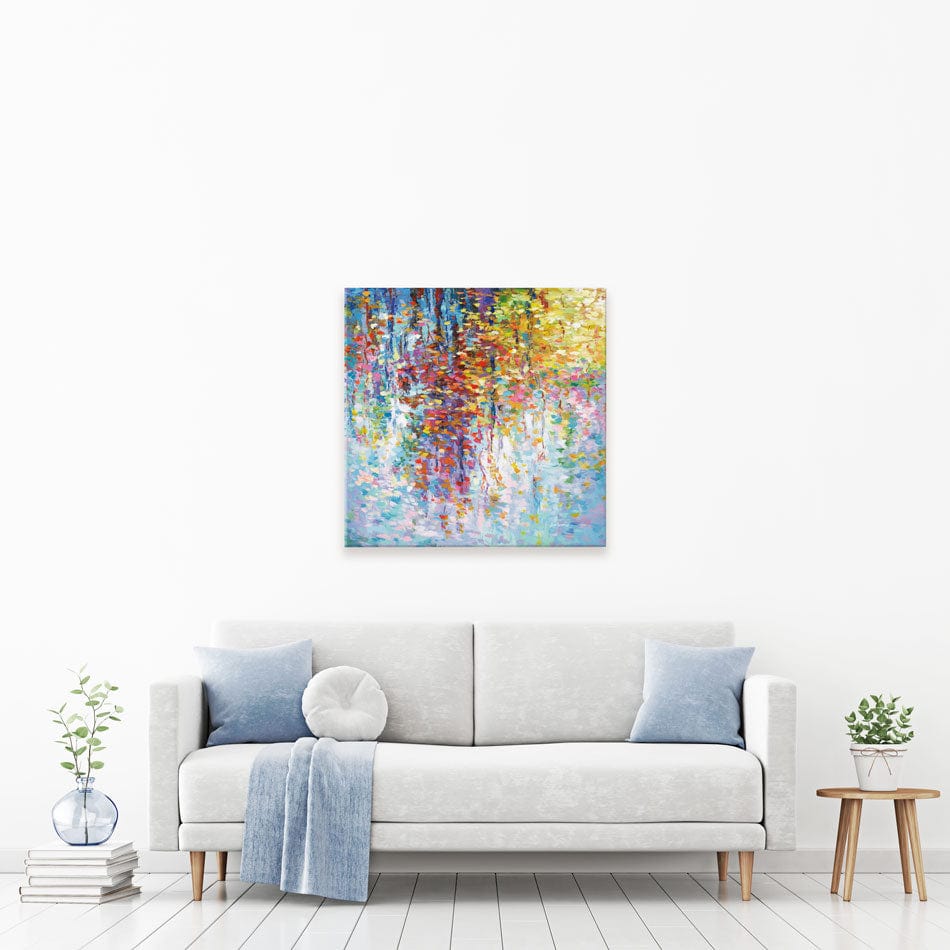 Colourful Reflections 2 Canvas Print wall art product Leon Devenice