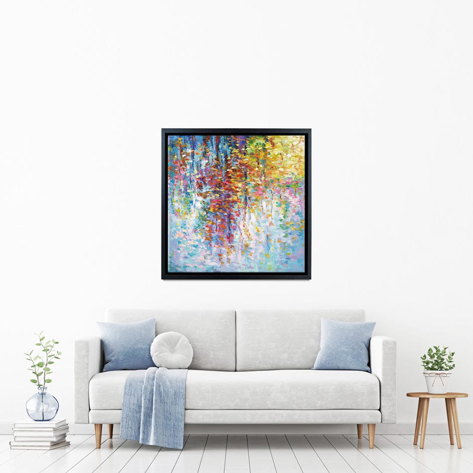 Colourful Reflections 2 Canvas Print wall art product Leon Devenice