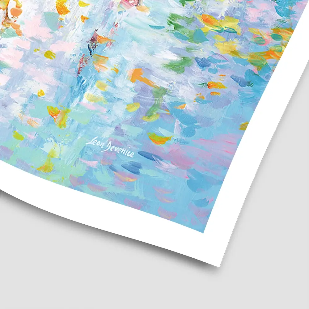 Colourful Reflections 2 Square Art Print Colourful Reflections 2 Square Art Print wall art product Leon Devenice