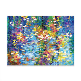 Colourful Reflections Canvas Print Colourful Reflections Canvas Print wall art product Leon Devenice