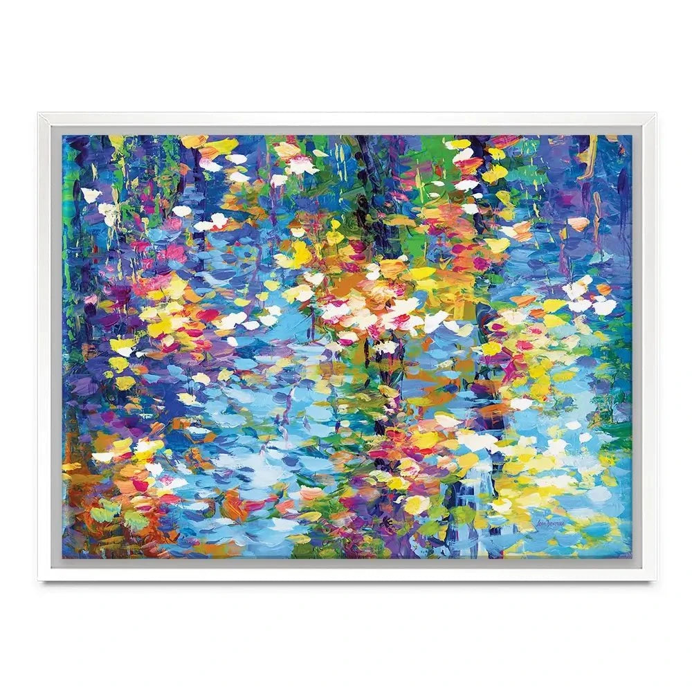 Colourful Reflections Canvas Print Colourful Reflections Canvas Print wall art product Leon Devenice