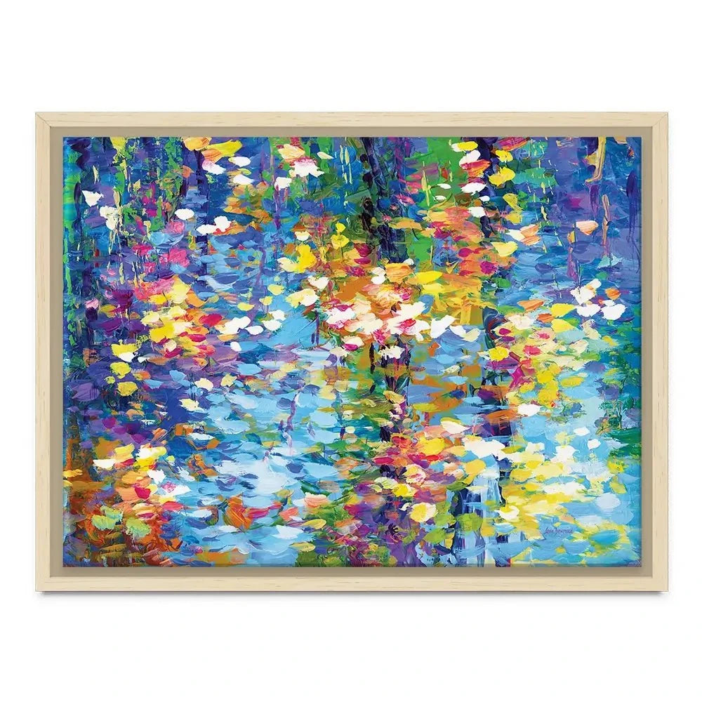 Colourful Reflections Canvas Print Colourful Reflections Canvas Print wall art product Leon Devenice