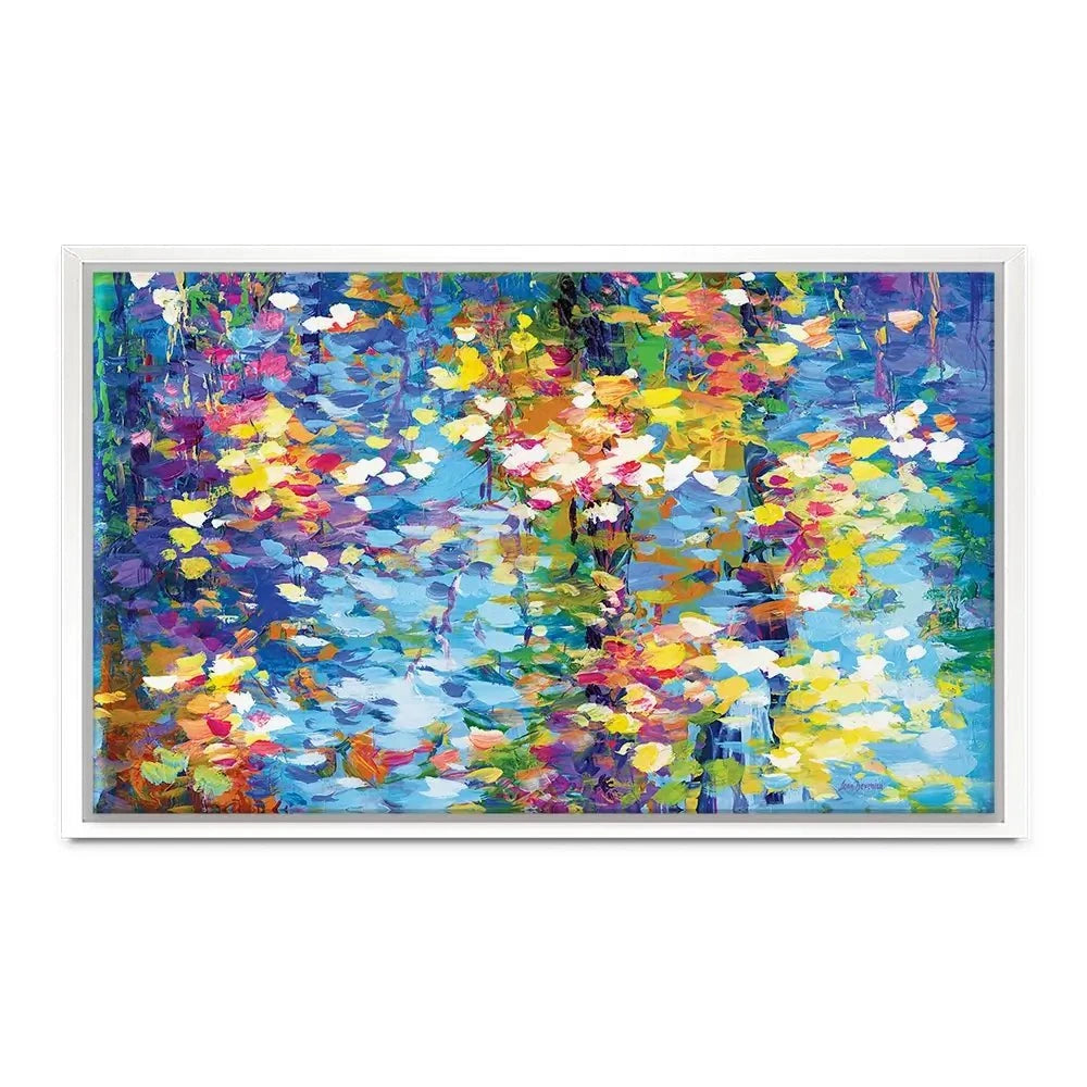Colourful Reflections Canvas Print Colourful Reflections Canvas Print wall art product Leon Devenice