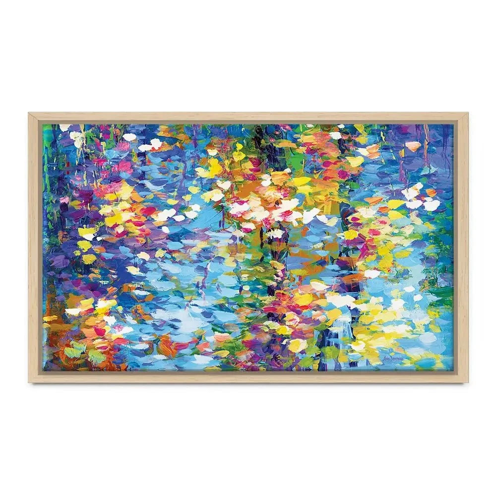 Colourful Reflections Canvas Print Colourful Reflections Canvas Print wall art product Leon Devenice
