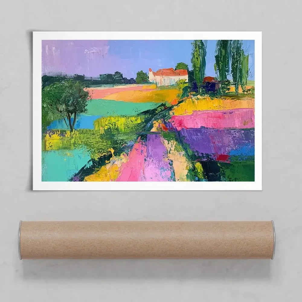 Colourful Scenic Art Print Colourful Scenic Art Print wall art product Tanya Ocean