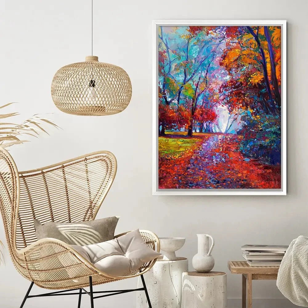 Colourful Scenic Forest Canvas Print Colourful Scenic Forest Canvas Print wall art product Boyan Dimitrov / Shutterstock