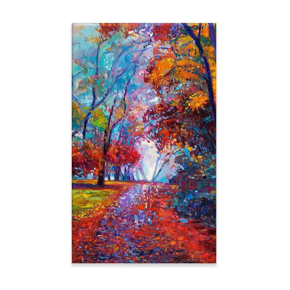 Colourful Scenic Forest Canvas Print Colourful Scenic Forest Canvas Print wall art product Boyan Dimitrov / Shutterstock