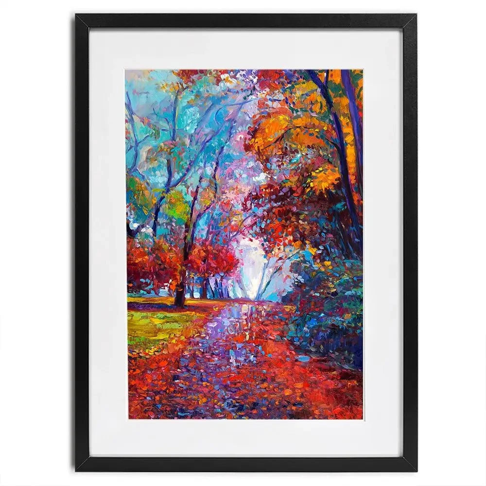 Colourful Scenic Forest Framed Art Print Colourful Scenic Forest Framed Art Print wall art product Boyan Dimitrov / Shutterstock